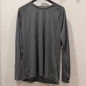 Under Armour Men's Charcoal Long Sleeve Tee
